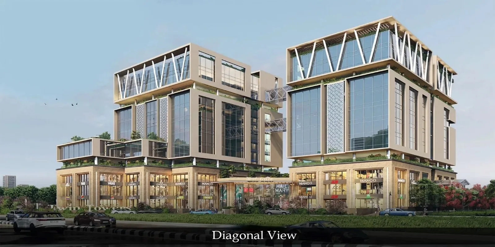 SUMMIT TWIN TOWER, Sushant Golf City, Lucknow | Commercial Spaces & Fine Dining Guide — SUMMIT TWIN TOWER